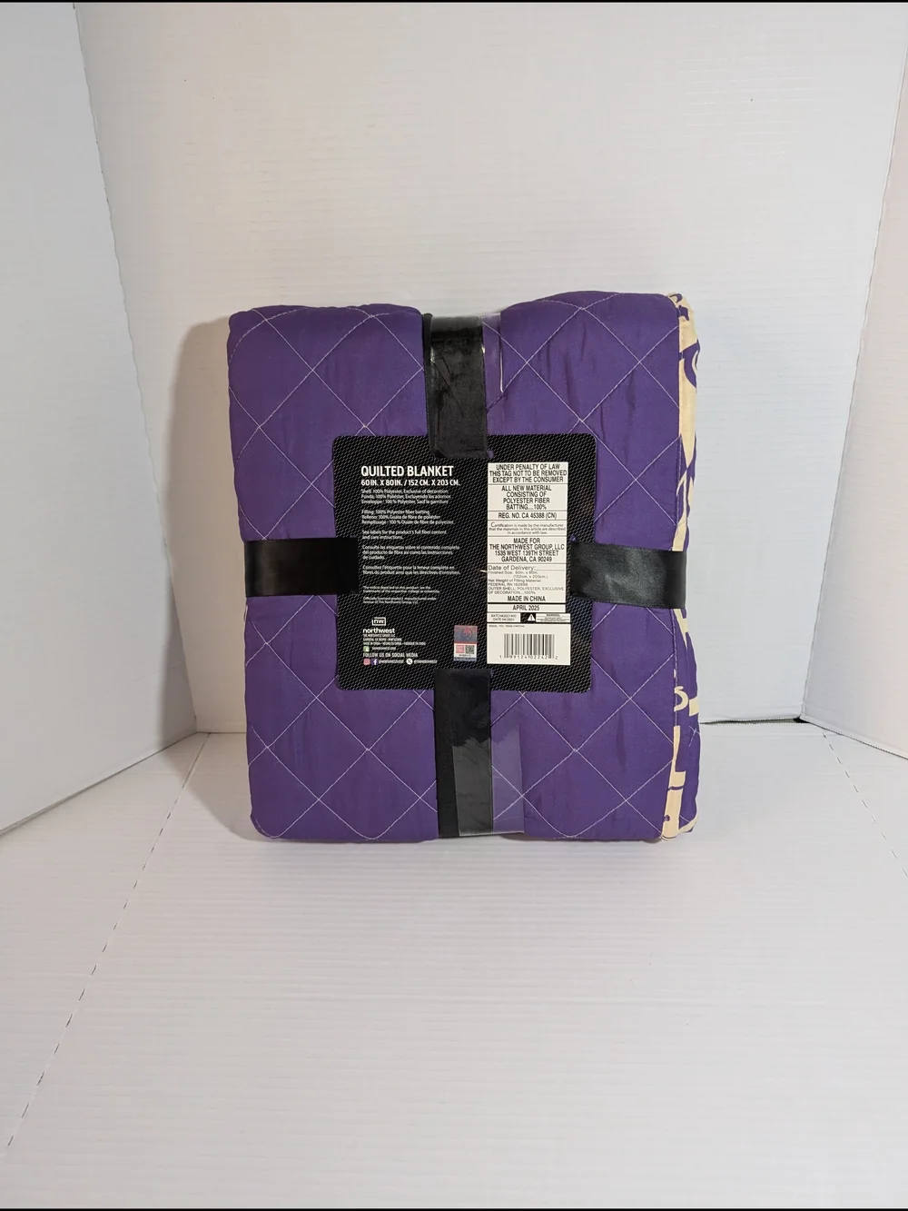TCU Quilted Blanket BRAND NEW